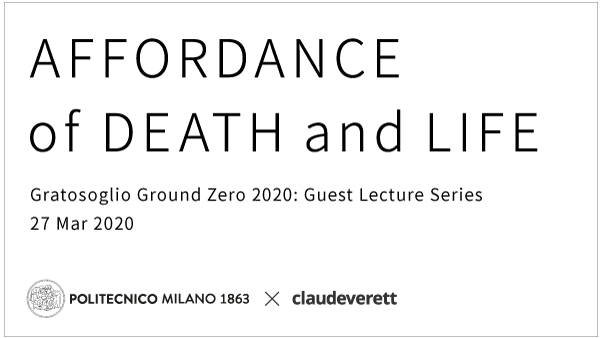 guest lecture at polimi, 2020