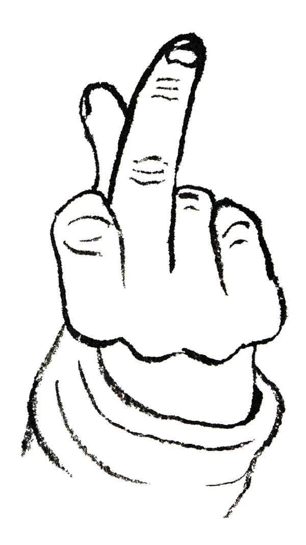 finger heart